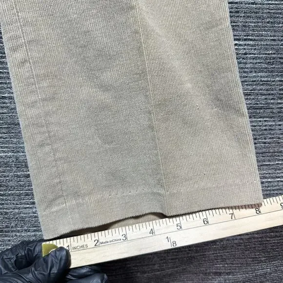 Levis Pants Men's Size 30x30 Brown Corduroy Straight Leg 1980's